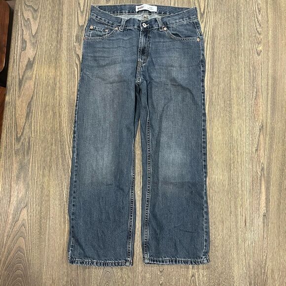 Levi's Other - Levis Boys 550 Tapered Leg Jeans Relaxed Blurk Wash Blue Size 10 Husky 30 X 26